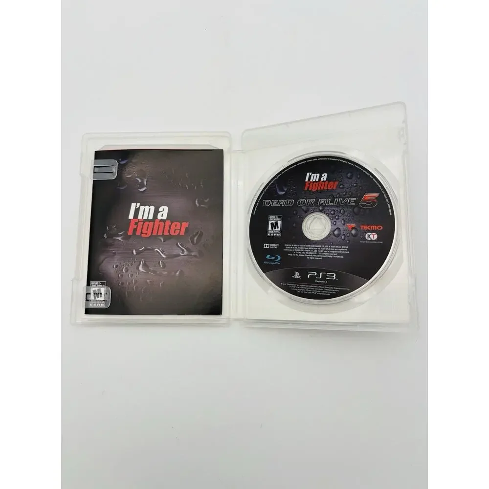 Dead or Alive 5 (Sony PlayStation PS3) CIB Complete With Manual Tecmo VG Cond